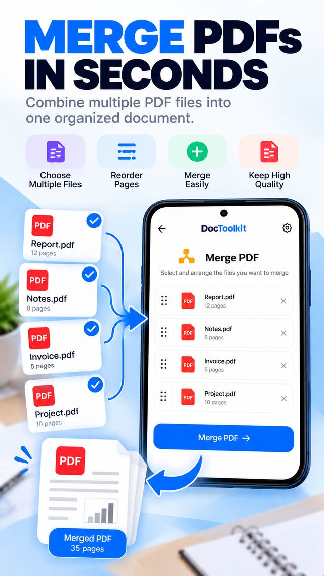 DocToolkit merge PDF