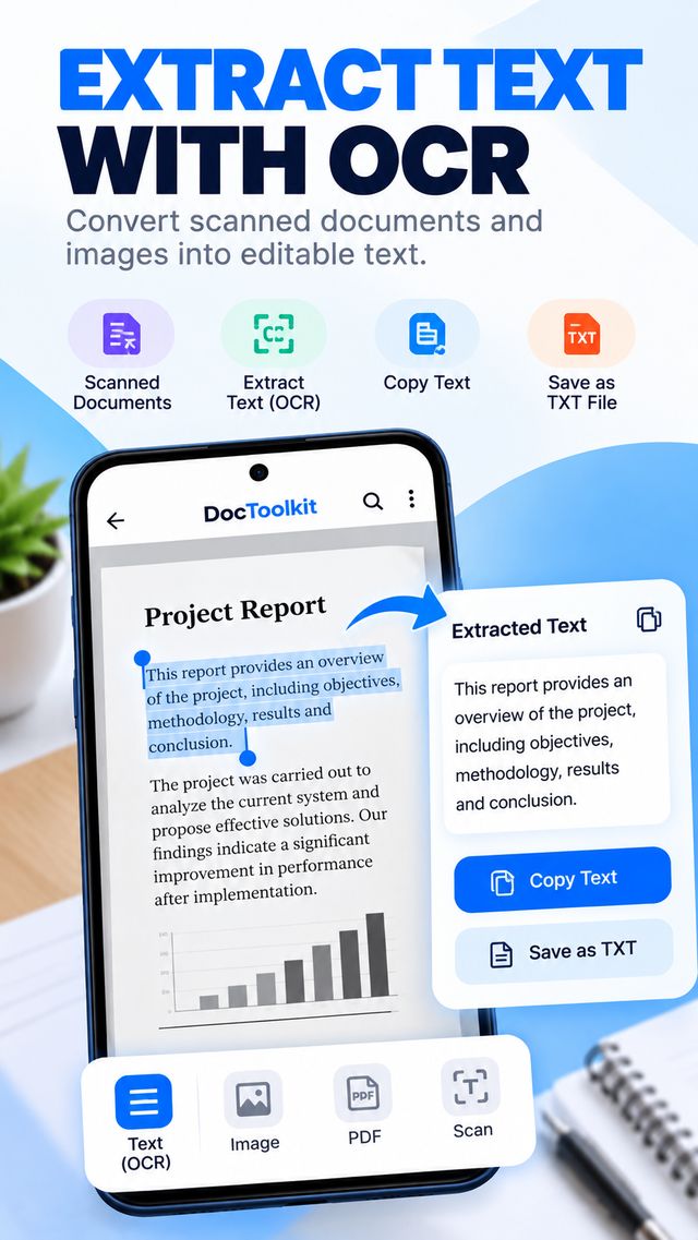 DocToolkit OCR extract text